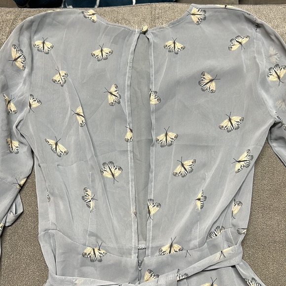 π¦π¦ Topshop Moth Tie Butterfly Sleeve Skater Dressπ¦π¦ - Picture 8 of 12